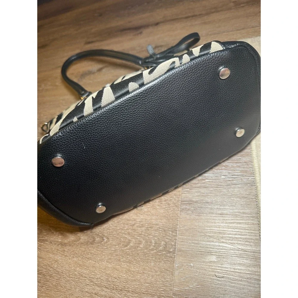 Dana Buchman Women's Zebra Print Handbag Purse